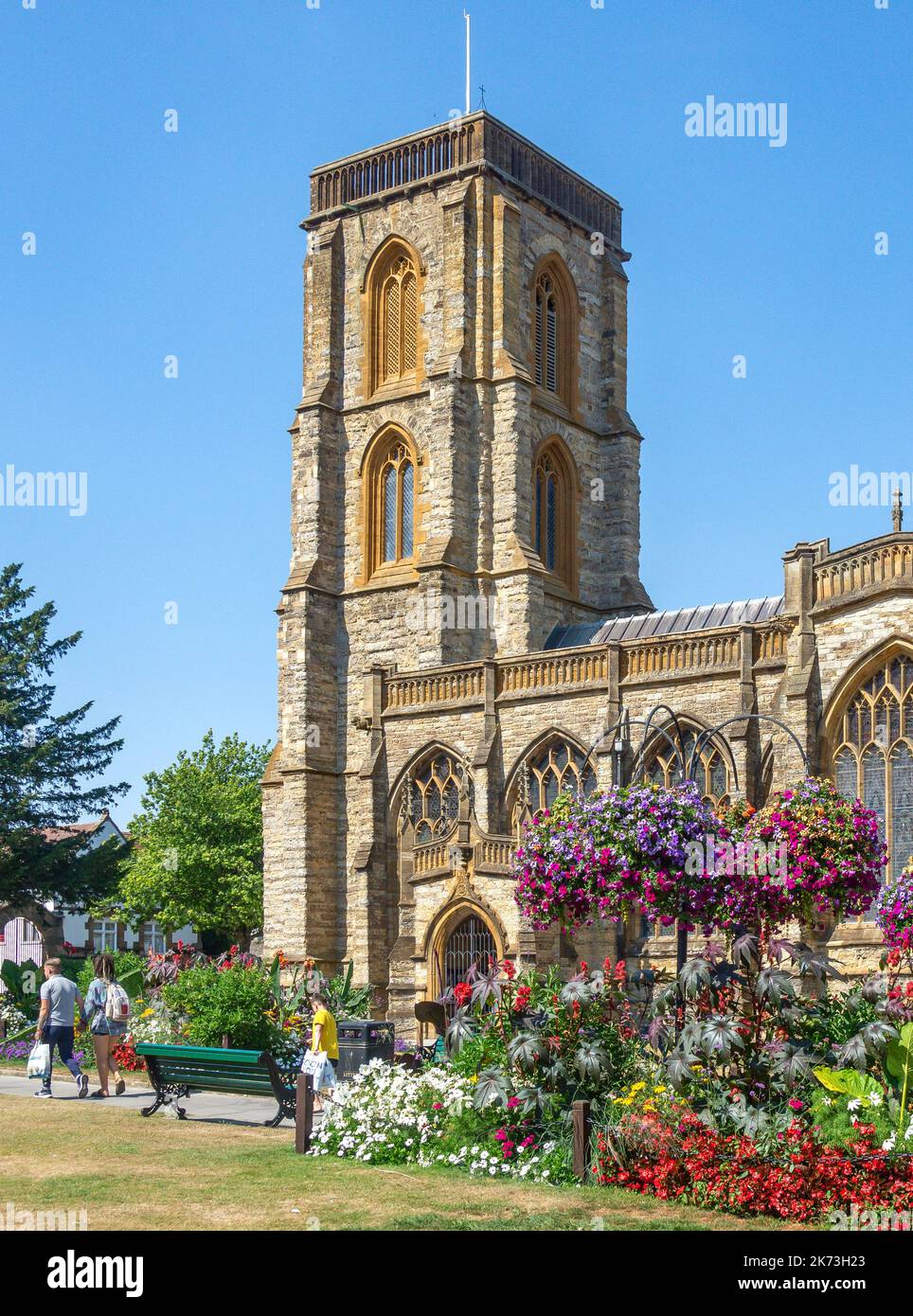 Chiesa di San Giovanni Battista, Church Street, Yeovil, Somerset, Inghilterra, Regno Unito Foto Stock
