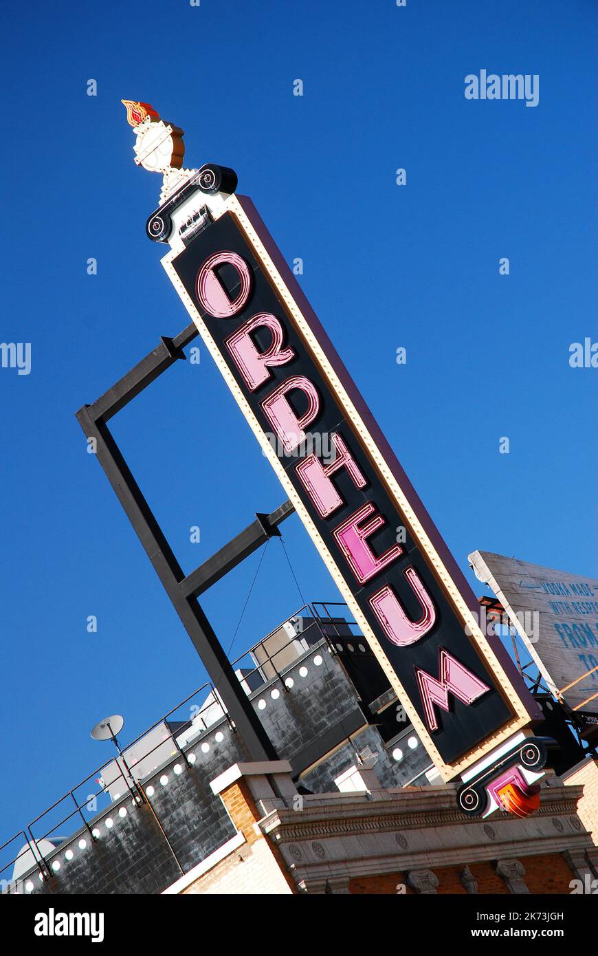 Lo storico Orpheum Theater è un importante centro per le arti dello spettacolo a Minneapolis, Minnesota Foto Stock