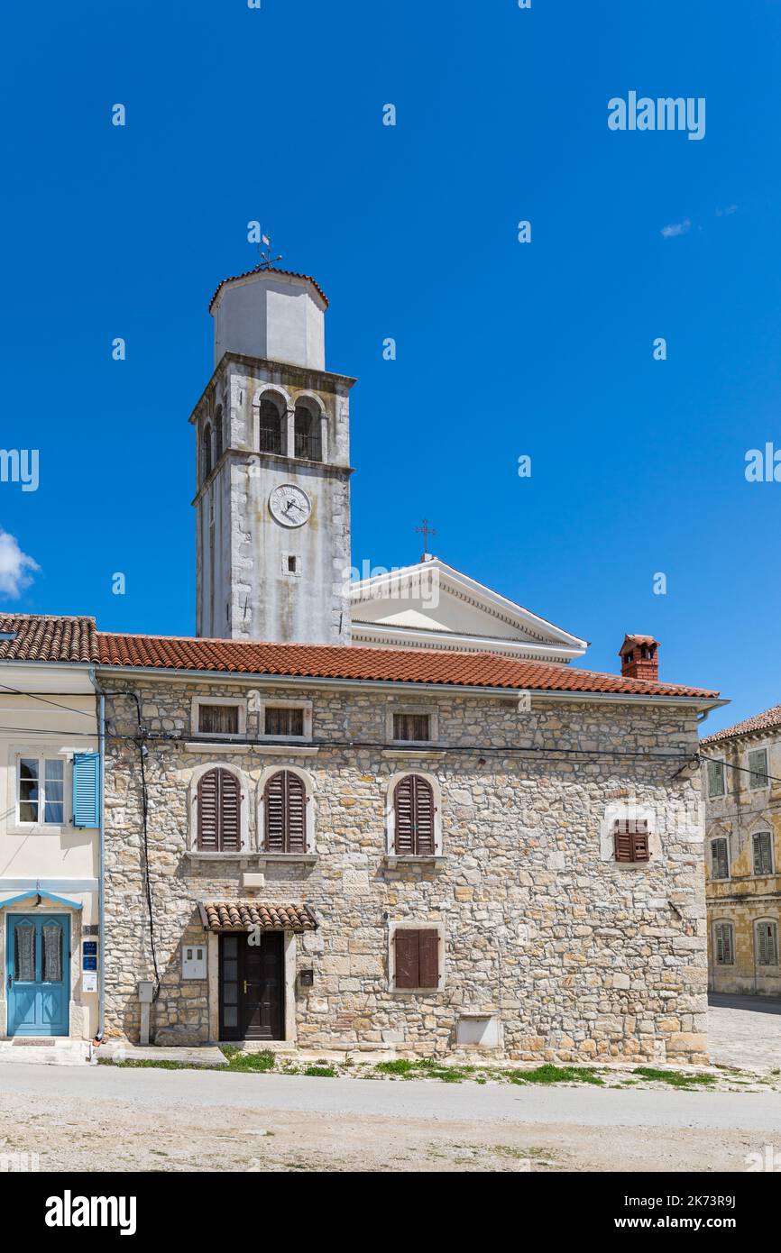 Vizinada, Istria, Slovenia Foto Stock