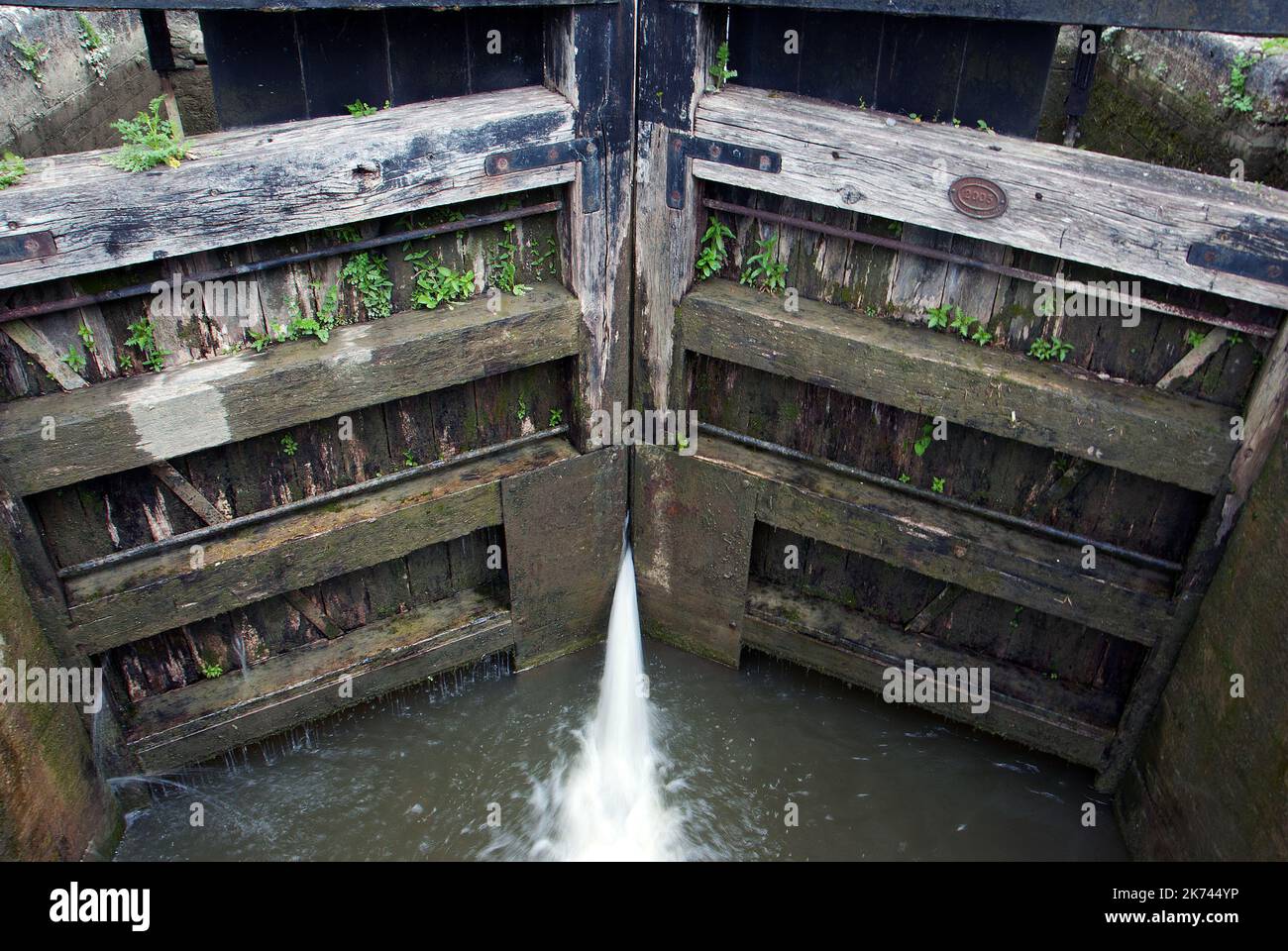 WARWICKSHIRE; NAPTON; PORTE DI CHIUSURA Foto Stock