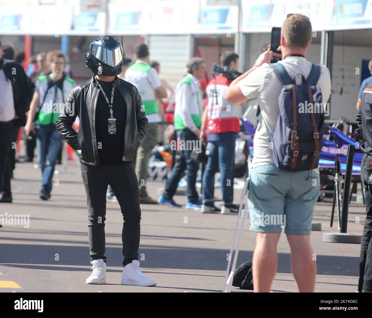 ©PHOTOPQR/NICE MATIN ; Monaco le 13/05/2017 - 2eme Grand Prix de FORMULE e à Monaco - 2017 FIA Formula e Monaco ePrix - Foto Stock