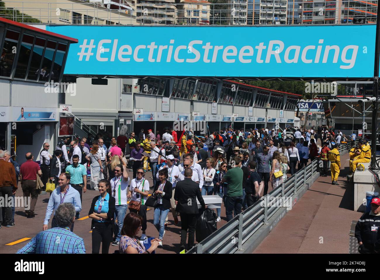 ©PHOTOPQR/NICE MATIN ; Monaco le 13/05/2017 - 2eme Grand Prix de FORMULE e à Monaco - 2017 FIA Formula e Monaco ePrix - Foto Stock