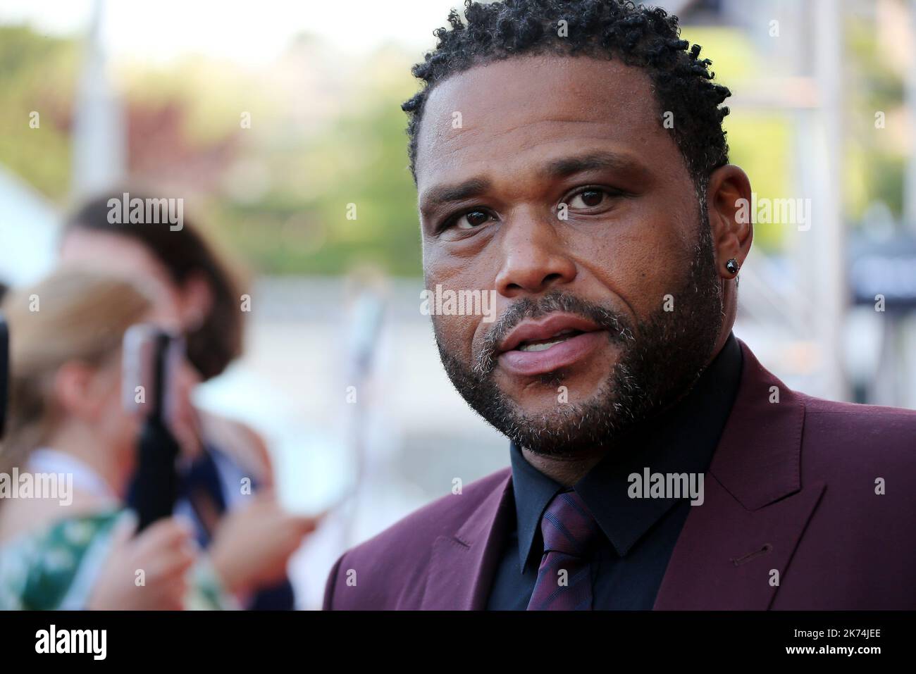 Anthony Anderson arriva al 2017° Festival televisivo di Monte-Carlo che si terrà al Grimaldi Forum di Monte-Carlo, a Monaco, il 16th 2017 giugno Foto Stock