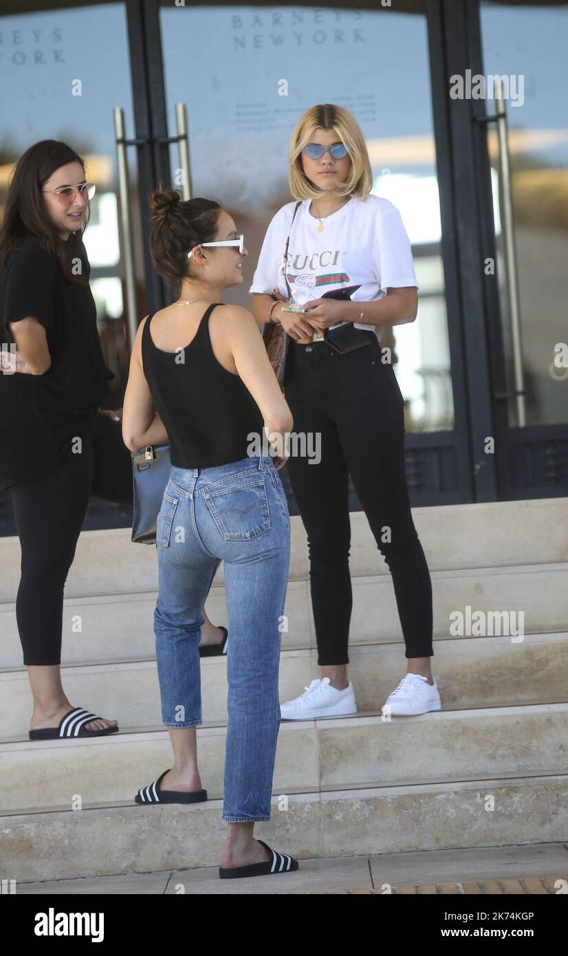 Sofia Richie a Barneys New York a Beverly Hills Foto Stock