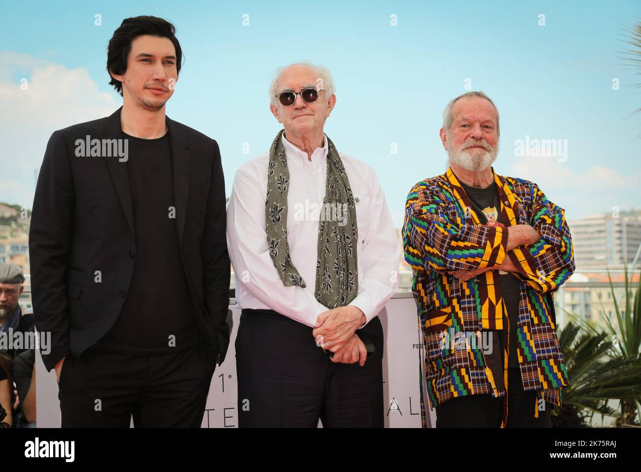 Il cast che ha partecipato a The Man Who Killed Don Chisciotte Photocall durante il Festival del Cinema di Cannes del 71st Foto Stock