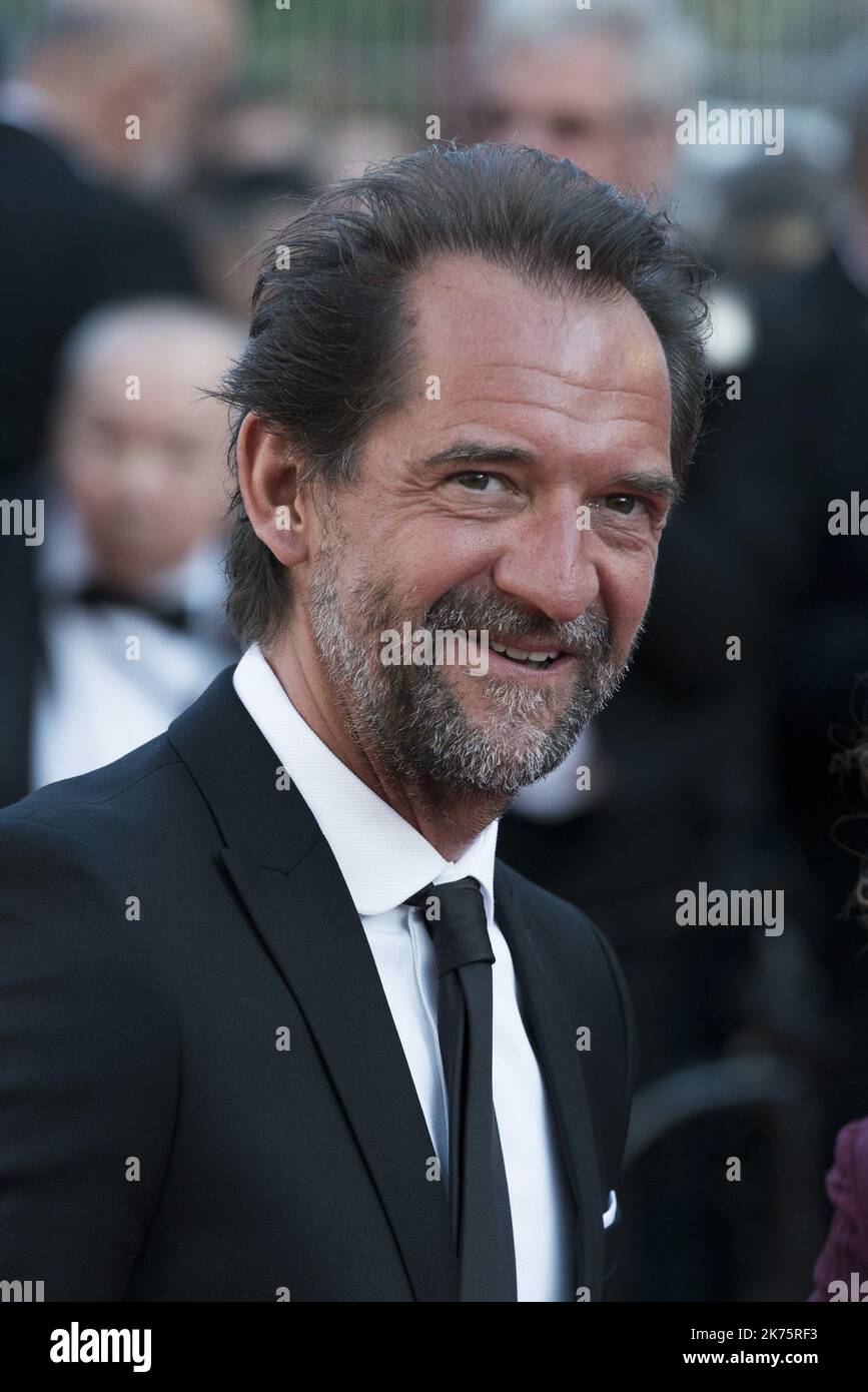L'attore e l'umorista belga Stephane De Groodt si pone in arrivo il 19 maggio 2018 per la cerimonia di chiusura e la proiezione del film "l'uomo che ha ucciso Don Chisciotte" all'edizione 71st del Festival di Cannes a Cannes, nel sud della Francia. Foto Stock