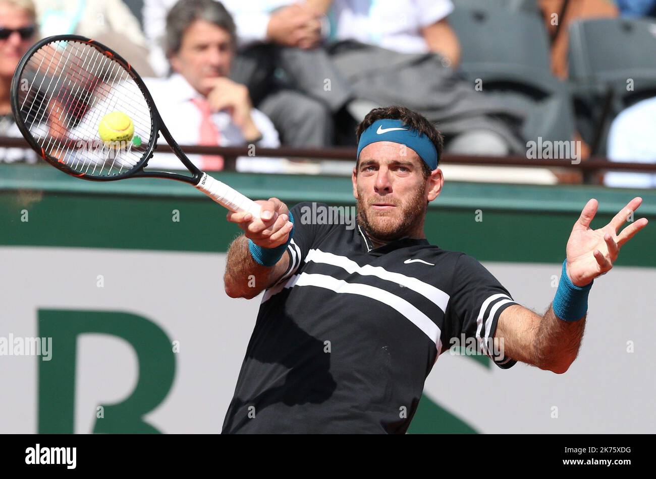 Rafael Nadal e Juan Martin del Potro. Foto Stock