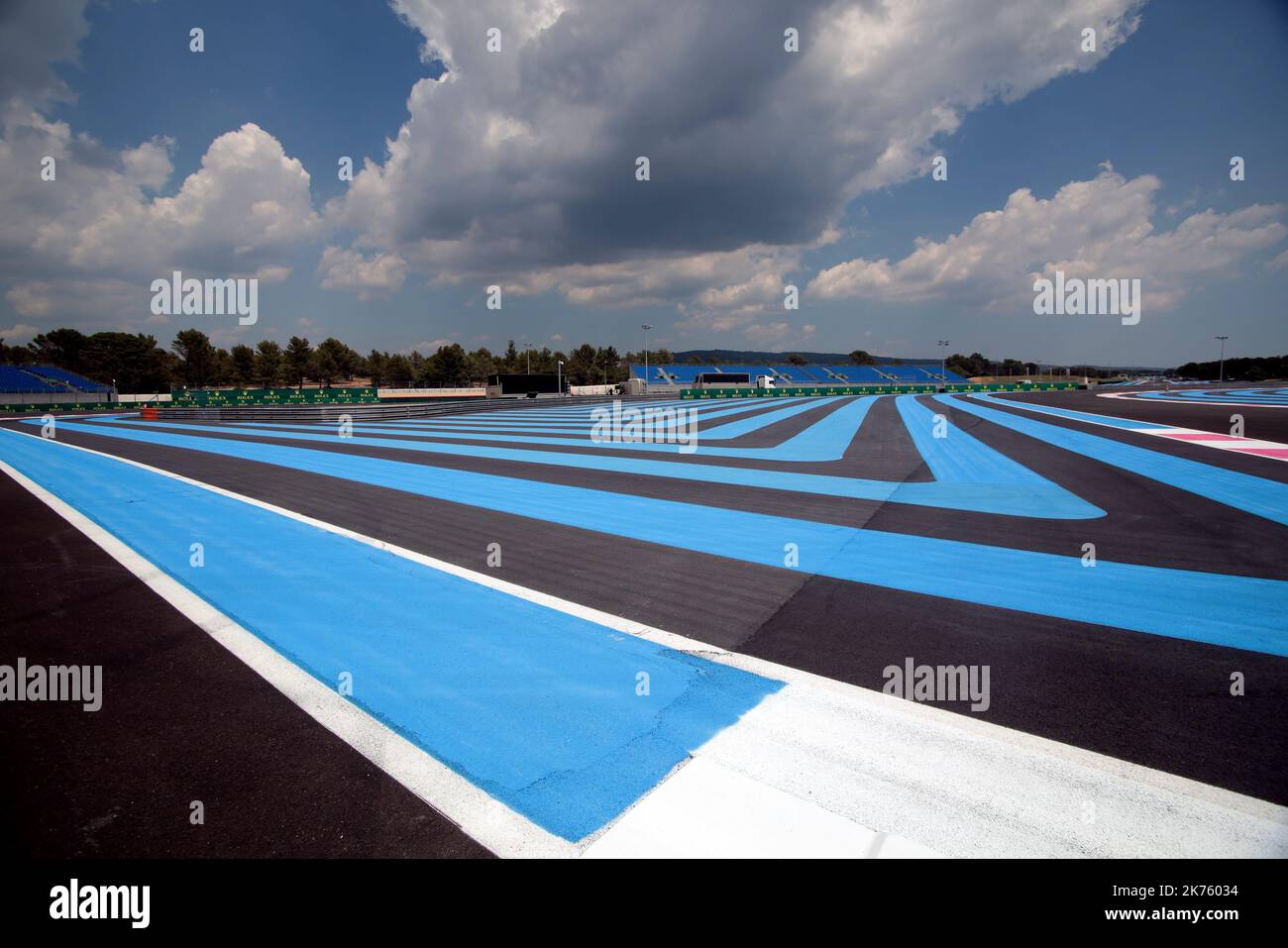 La gara francese a le Castellet, il Gran Premio di Formula 1 è tornato in Francia dal 21 giugno 2018 Foto Stock