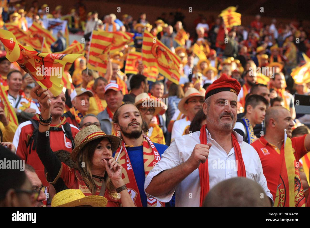 Draghi catalani vincitori chanpion de la Cup i draghi catalani vincono la Coppa d'Inghilterra 2018. Nel leggendario stadio di Wembley a Londra, i draghi catalani hanno vinto la finale della Coppa contro Warrington 20-14, segnando un primo titolo dopo 13 anni Foto Stock