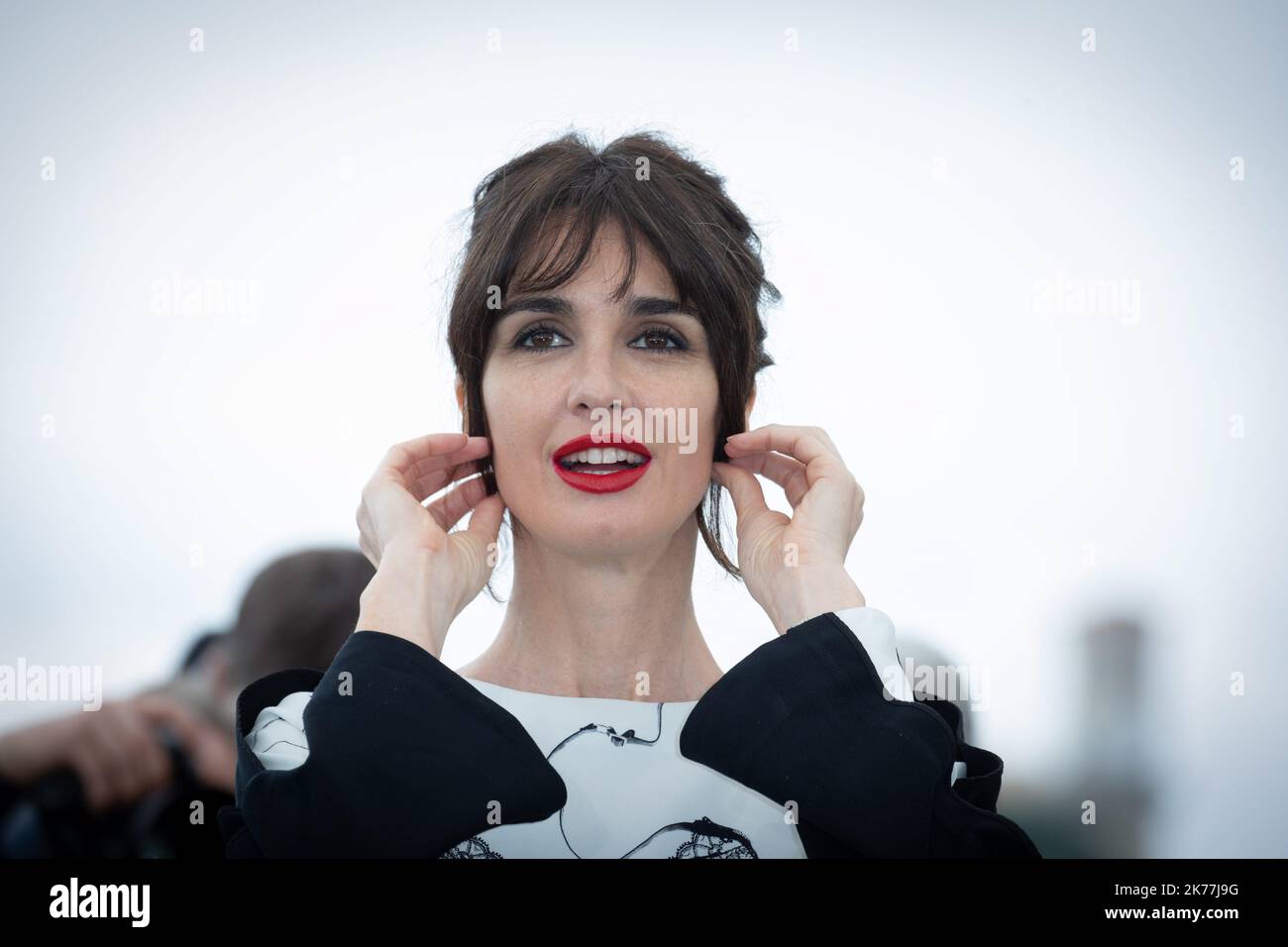 Cinéma Cannes (06), le 24 mai 2019 Photocall de RENDEZ-VOUS CON… SYLVESTER STALLONE & RAMBO V : LAST BLOOD (Etats-Unis) avec Sylverster Stallone et Paz Vega Photo LP / Fred Dugit 72nd° Festival di Cannes a Cannes, Francia, maggio 2019. Il festival del cinema si terrà dal 14 al 25 maggio. Foto Stock