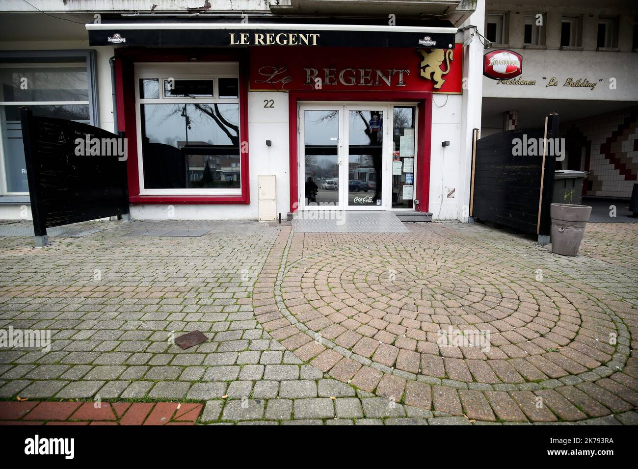 Francia, 16th 2020 marzo - caffè, ristoranti, cinema sono chiusi come nuove restrizioni per limitare la diffusione di covid-19 *** Didascalia locale *** Foto Stock
