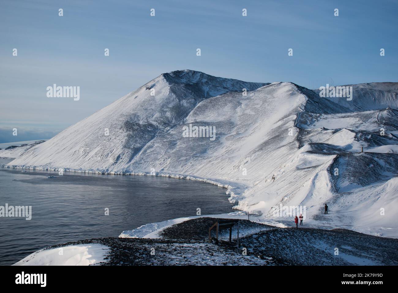 Foto della mia impresa in Antartide nel 2019, leggermente edite da RAW Foto Stock
