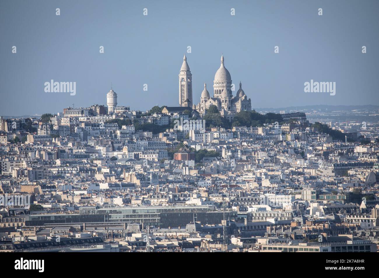 ©PHOTOPQR/LE PARISIEN/Fred Dugit ; Paris ; 20/07/2020 ; Société Paris VIIe, le 20 juillet 2020 le sacré Coeur Photo LP / Fred Dugit Foto Stock