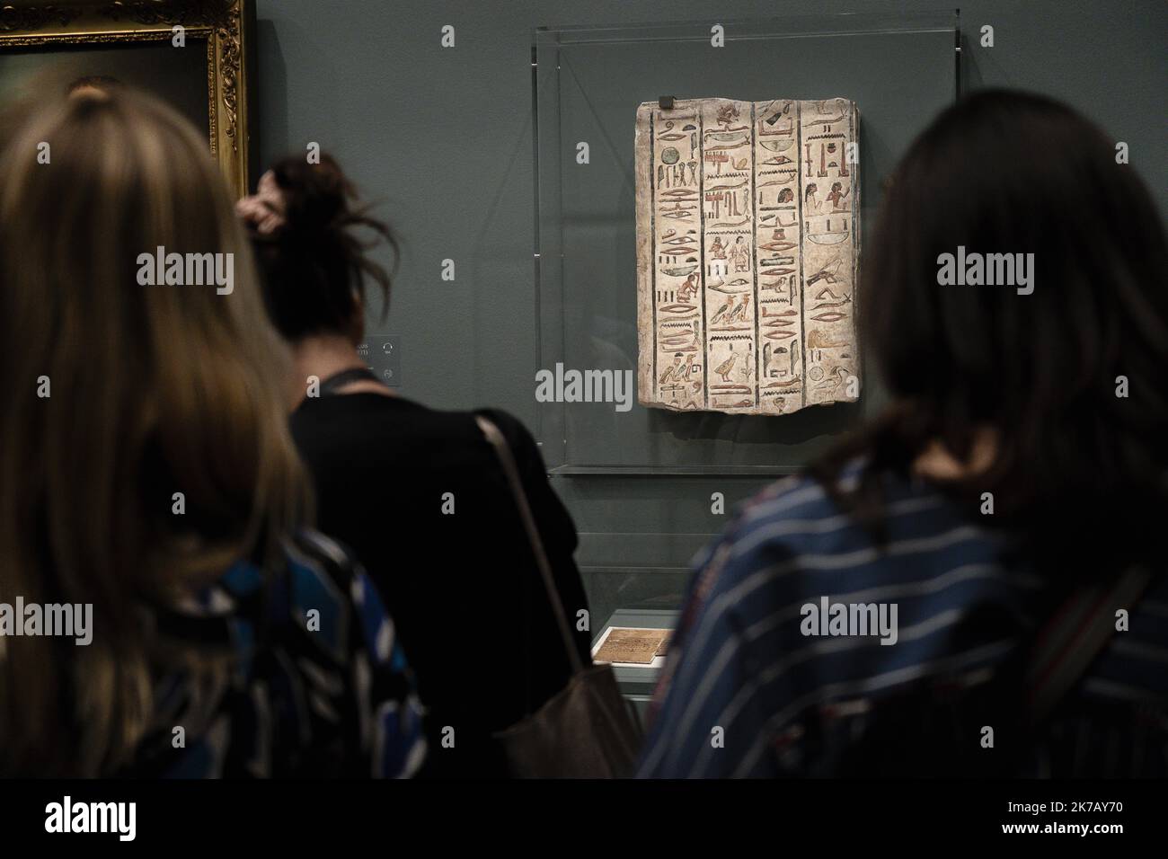 ©PHOTOPQR/LA PROVENCE/TOMASELLI Antoine ; Aix-en-Provence ; 17/09/2020 ; Visite expo 'PHARAON, OSIRIS ET LA MOMIE, l'ÉGYPTE ANCIENNE à AIX-EN-PROVENCE'. Lieux: Musée Granet. - AIX MISEUM, MUSEE GRANET PHARAOH, OSIRIS E LA MUMMIA MOSTRA dal 19 settembre 2020 al 14 febbraio 2021 Foto Stock