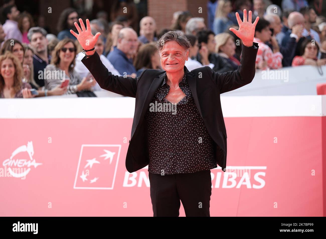 Roma, Italia. 16th Ott 2022. Alberto Testone per il film 'Astolfo' su tappeto rosso durante il 4th° giorno del Festival del Cinema di Roma. (Foto di Elena Vizzoca/Pacific Press/Sipa USA) Credit: Sipa USA/Alamy Live News Foto Stock