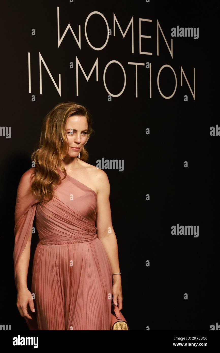 ©Pierre Teyssot/MAXPPP ; Kering Women in Motion Awards - Cannes Film Festival 2021. 74th edizione del Festival International du Film de Cannes sotto l'epidemia di Covid-19 il 11/07/2021 a Cannes, Francia. Arrivo degli ospiti. Melissa George. Â© Pierre Teyssot / Maxppp il Festival Internazionale del Cinema di Cannes 74th, in Francia. Foto Stock