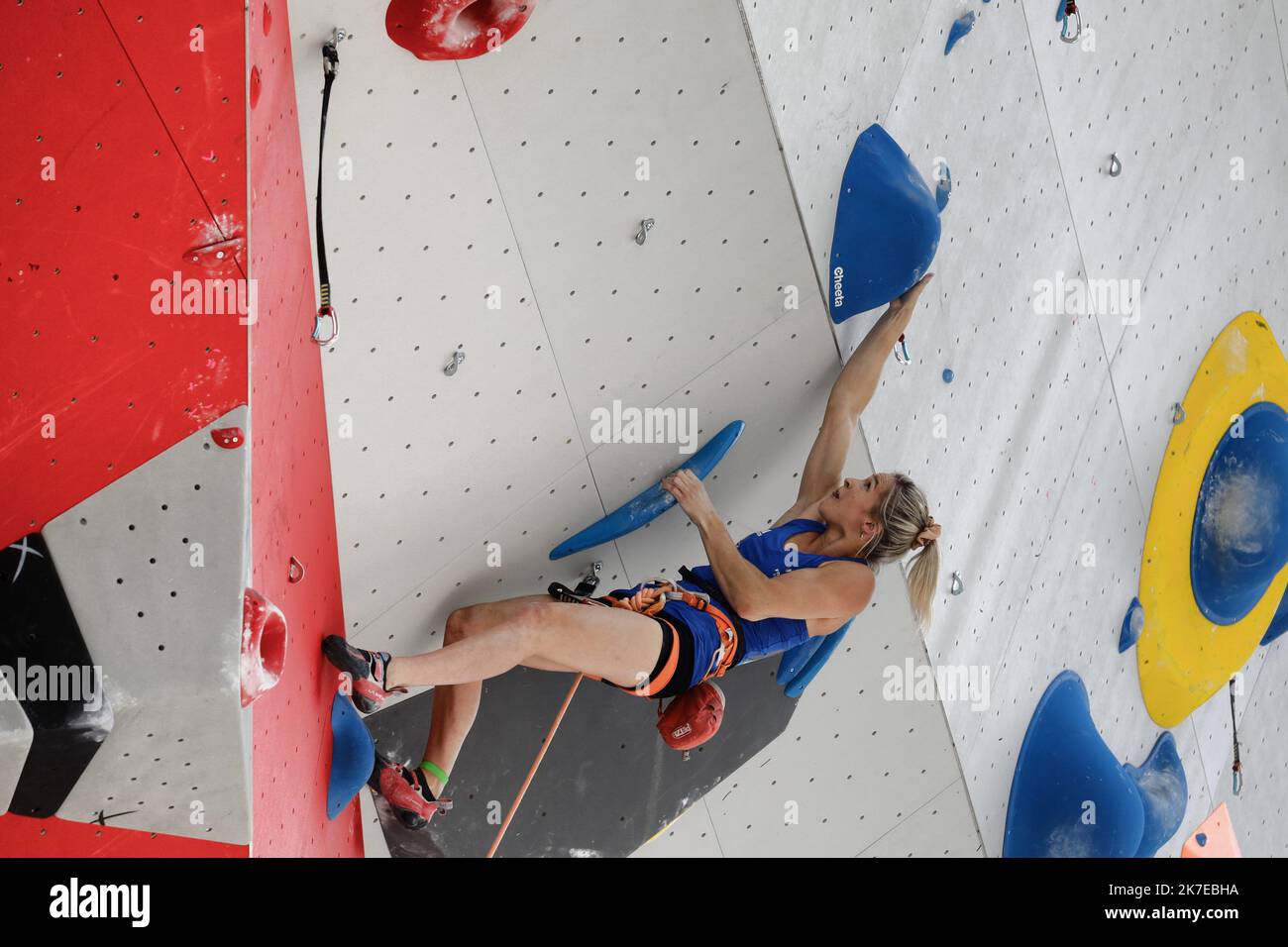 ©PHOTOPQR/LE DAUPHINE/Grégory YETCHMENIZA ; Chamonix-Mont-Blanc ; 12/07/2021 ; Grégory YETCHMENIZA / LE DAUPHINE LIBERE / Photopqr CHAMONIX-MONT-BLANC (ALTA SAVOIA) le 12 2021 juillet 2021 Coupe du Chanmonde d'à Champalonix 12 luglio Foto Stock