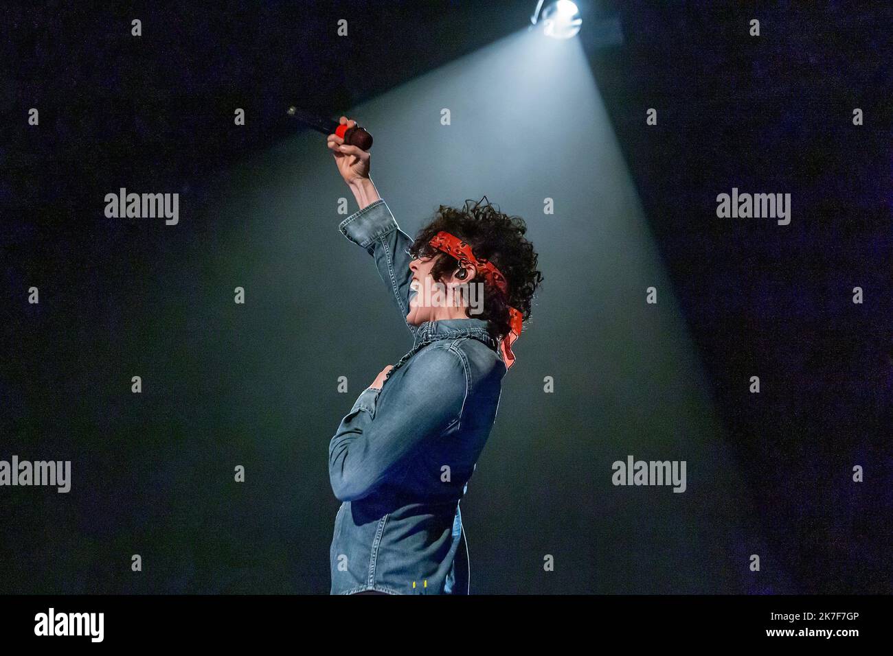 ©Denis TRASFI/MAXPPP - (C) Denis TRASFI / MAXPPP - à l'Alhambra à Paris le 04-10-2021 - Concert de LP (Laura Pergolizzi) Foto Stock