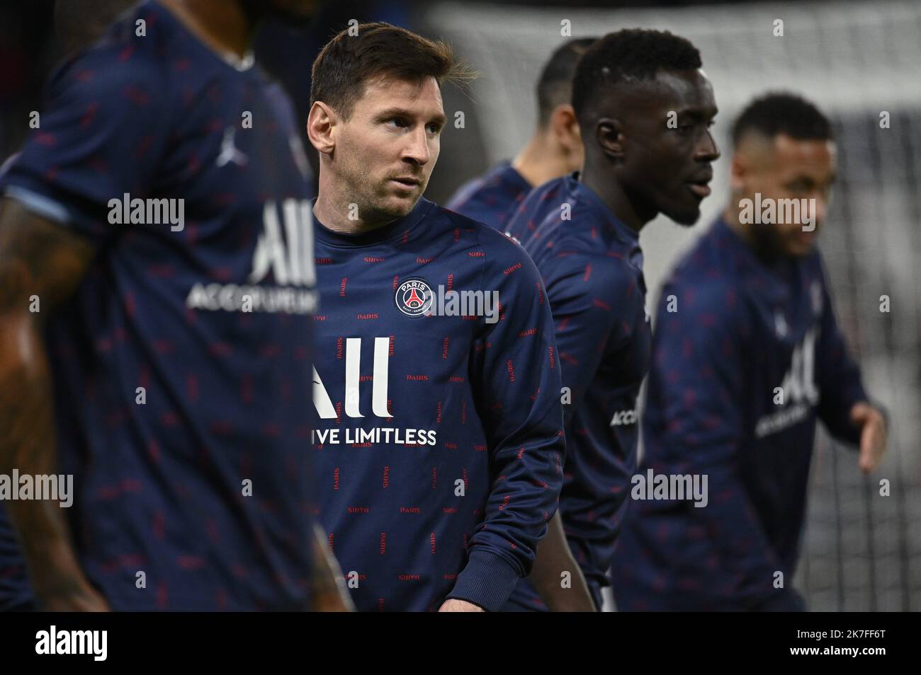 ©Julien Mattia / le Pictorium/MAXPPP - PSG / LOSC Victoire du Paris Saint Germain (PSG) qui affrontait Lille (LOSC) au Parc des Princes, le 29 novembre 2021. Foto Stock