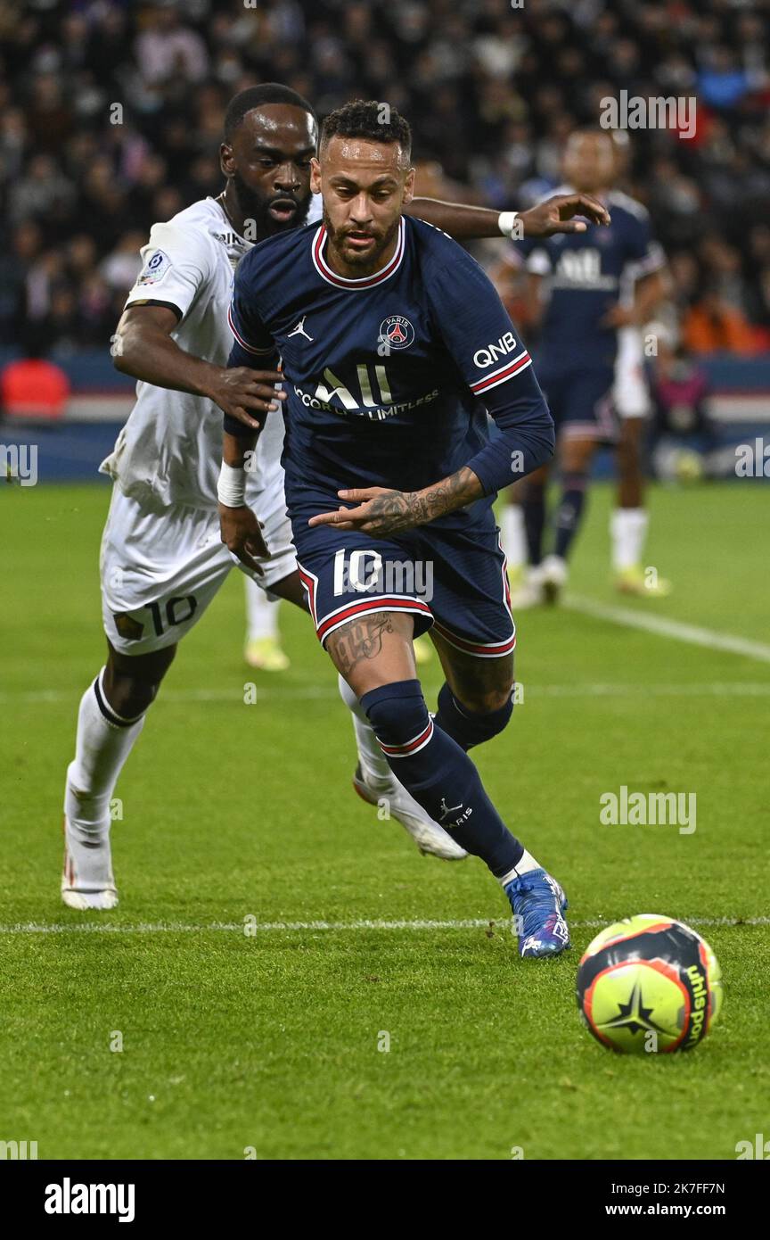 ©Julien Mattia / le Pictorium/MAXPPP - PSG / LOSC Victoire du Paris Saint Germain (PSG) qui affrontait Lille (LOSC) au Parc des Princes, le 29 novembre 2021. Foto Stock