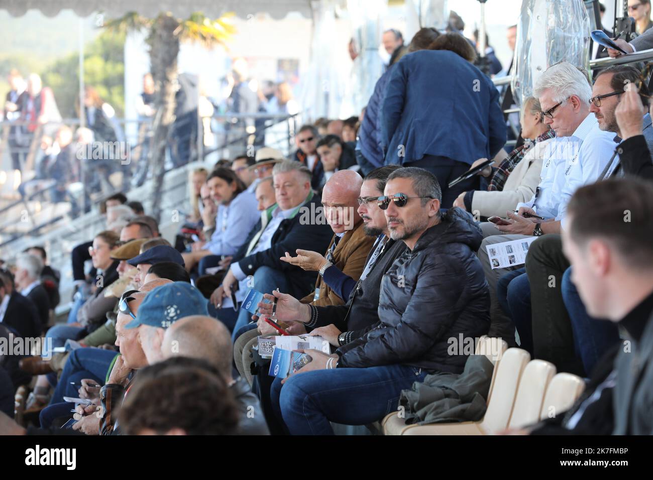 ©PHOTOPQR/NICE MATIN/Luc Boutria ; ; 19/11/2021 ; AU CIRCUIT DU CASTELLET LA VENTE DE VOITURE DE LUXE DE CHEZ Sothebys le Castellet, France Nov 19th 2021. Circuit du Castellet : asta auto d'epoca organizzata da SOTHEBY'S. Foto Stock