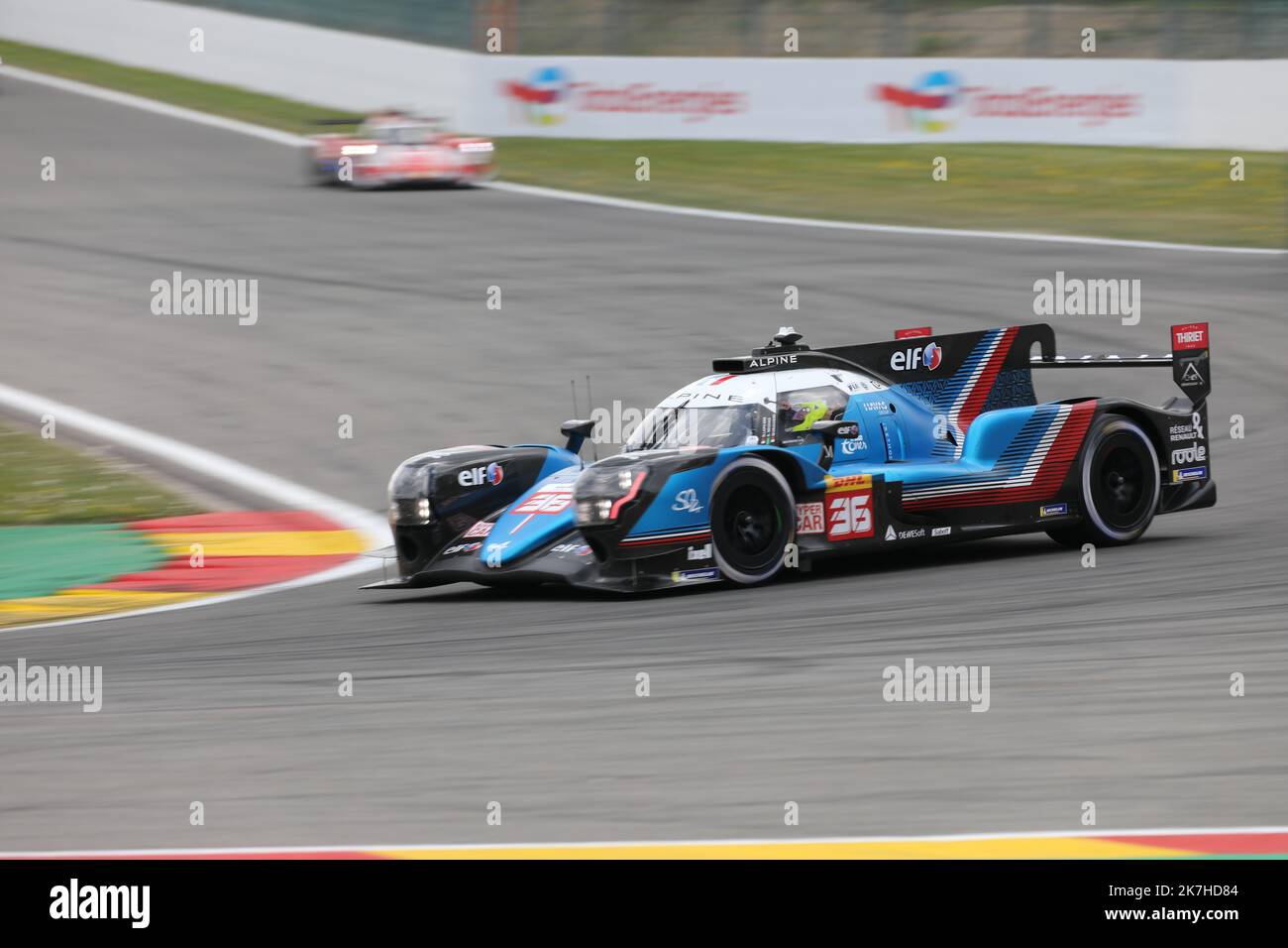 ©PHOTOPQR/LE COURRIER PICARD/HASLIN ; Spa ; 07/05/2022 ; 07/05/22 Automobile championnat du monde d'endurance Les 6 heures de Spa Francorchamps Alpine Elf Team Andre Negrao Nicolas Lapierre Matthieu Vaxiviere Photo Fred Haslin Foto Stock