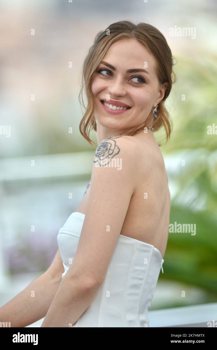 ©franck castel/MAXPPP - 21/05/2022 Triangolo della tristezza Photocall - il 75th° Festival annuale di Cannes CANNES CANNES CANNES CANNES, FRANCIA - MAGGIO 22 Foto Stock