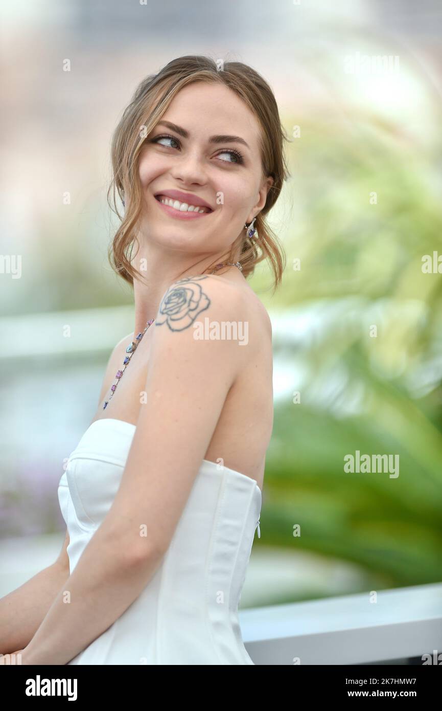 ©franck castel/MAXPPP - 21/05/2022 Triangolo della tristezza Photocall - il 75th° Festival annuale di Cannes CANNES CANNES CANNES CANNES, FRANCIA - MAGGIO 22 Foto Stock