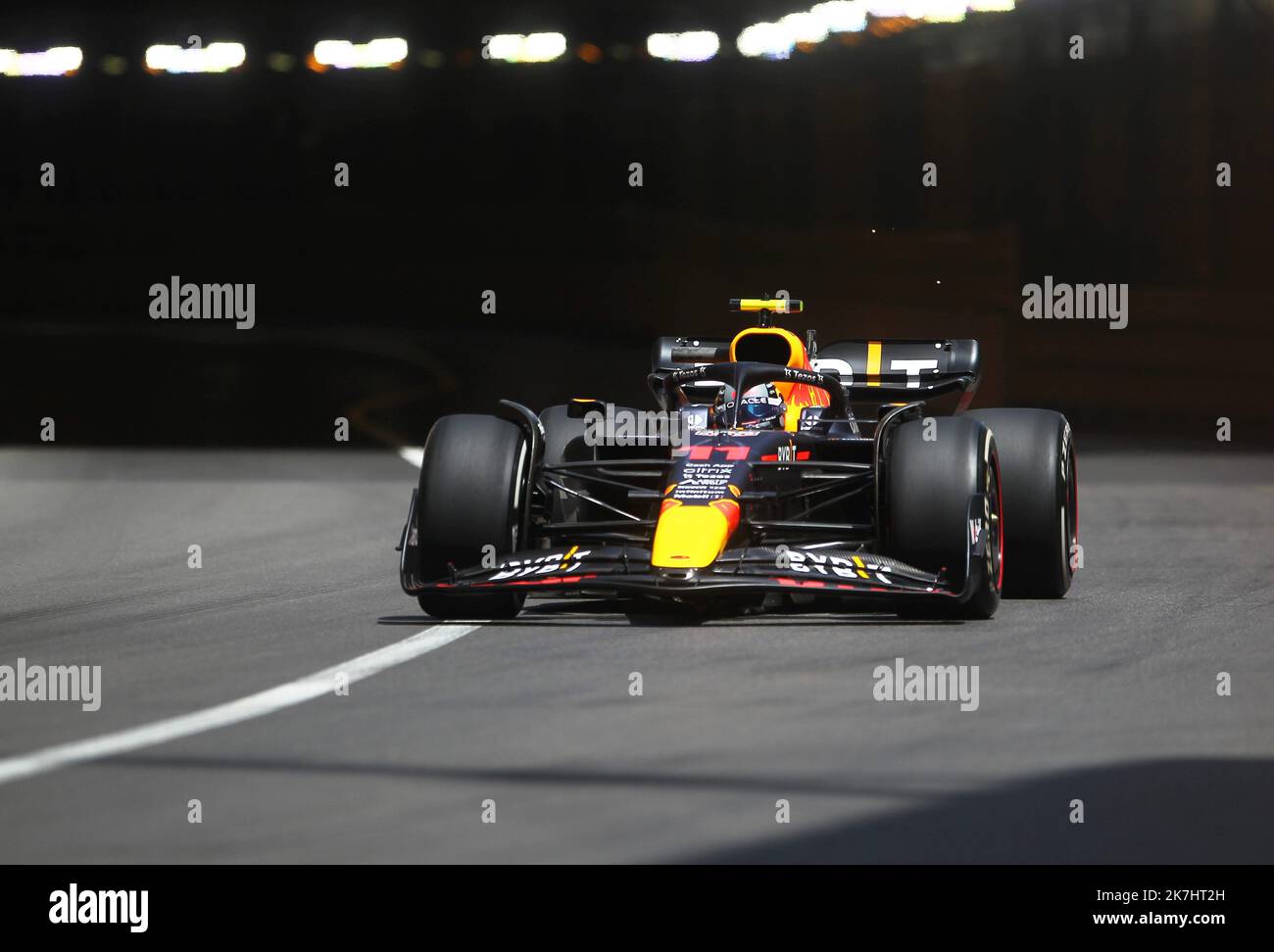 ©PHOTOPQR/NICE MATIN/Jean Francais Ottonello Dylan Meiffret ; Monaco ; 27/05/2022 ; 79e Grand prix de Monaco, premiers essais de formule 1 ICI : 11 - Sergio PEREZ (Red Bull) - Campionato di Formula 1 - FORMULA 1 GRAND PRIX DE MONACO 2022 Libere 27 maggio 2022 Foto Stock