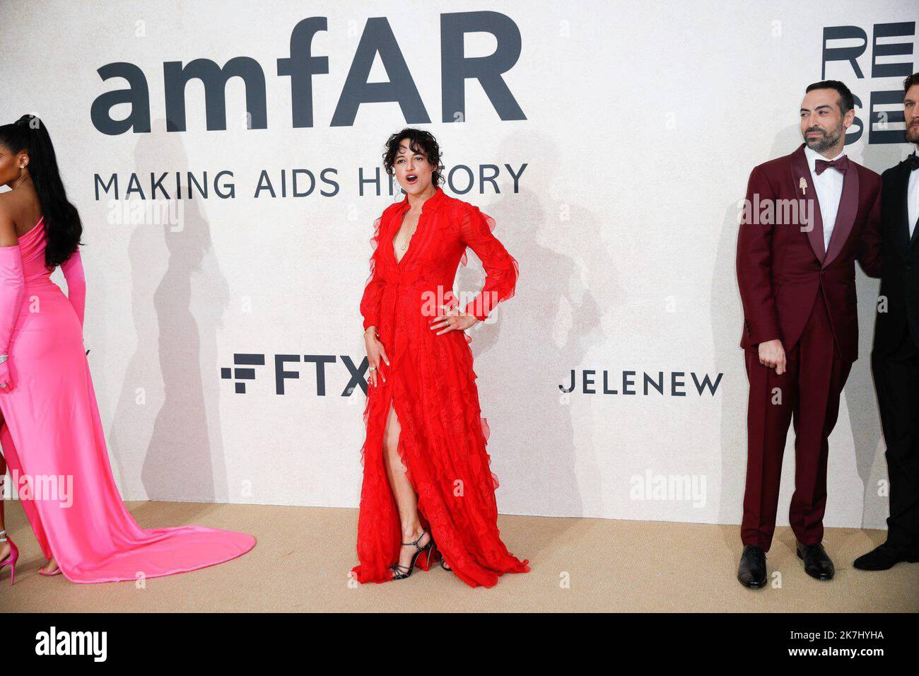 ©PHOTOPQR/NICE MATIN/Sebastien Botella ; Antibes ; 26/05/2022 ; Gala de l‚ÄôAmfAR, hotel du Cap Eden Roc, Antibes, le 26 mai 2022 Foto Stock