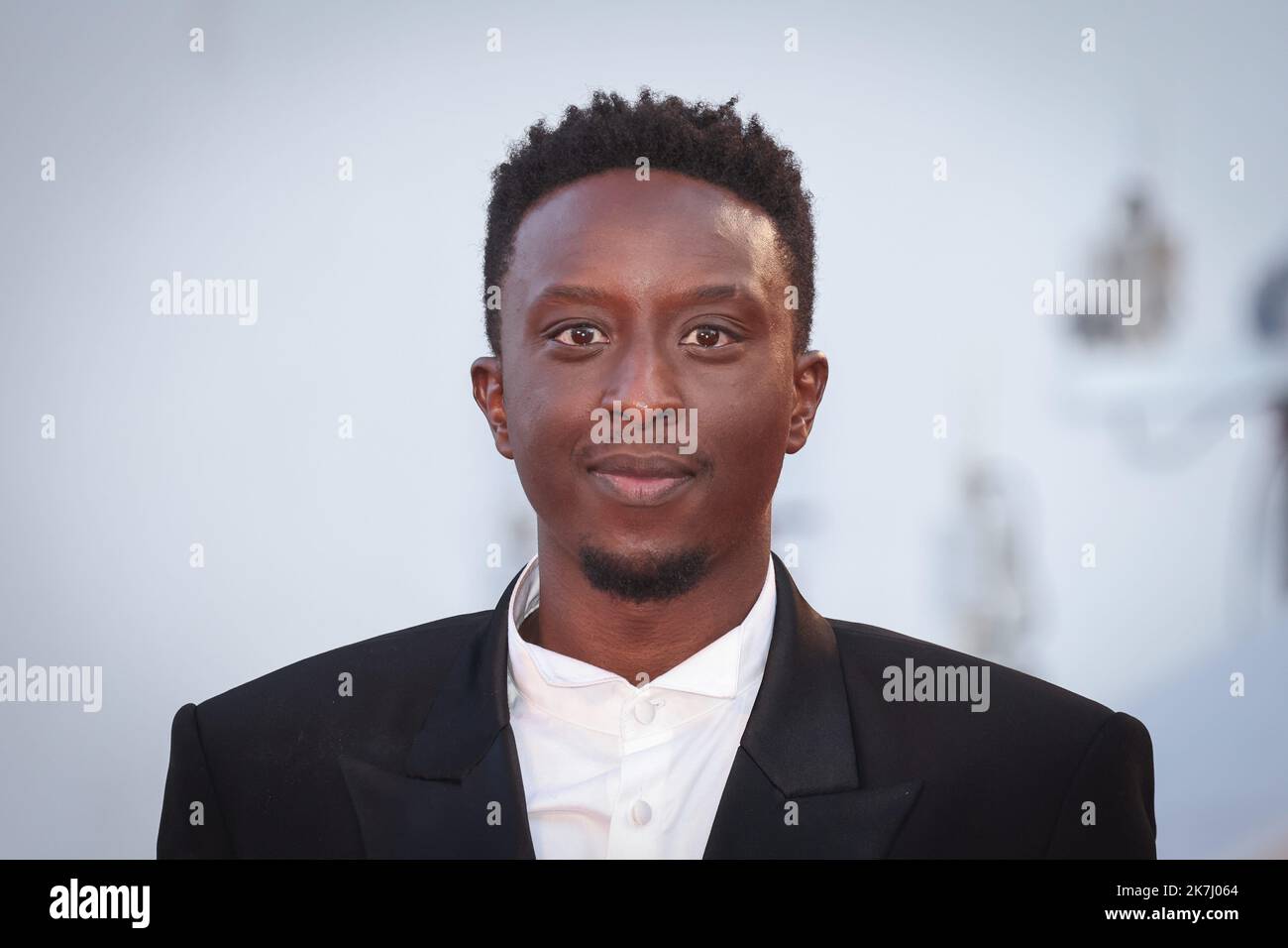 ©PHOTOPQR/LE PARISIEN/Fred Dugit ; Cannes ; 27/05/2022 ; Cuture / Cinéma Palais des festival à Cannes (06), le 27 mai 2022 Photocall du film un petit Frère Ahmed Sylla Photo LP / Fred Dugit CANNES INTERNATIONAL FILM FESTIVAL Foto Stock