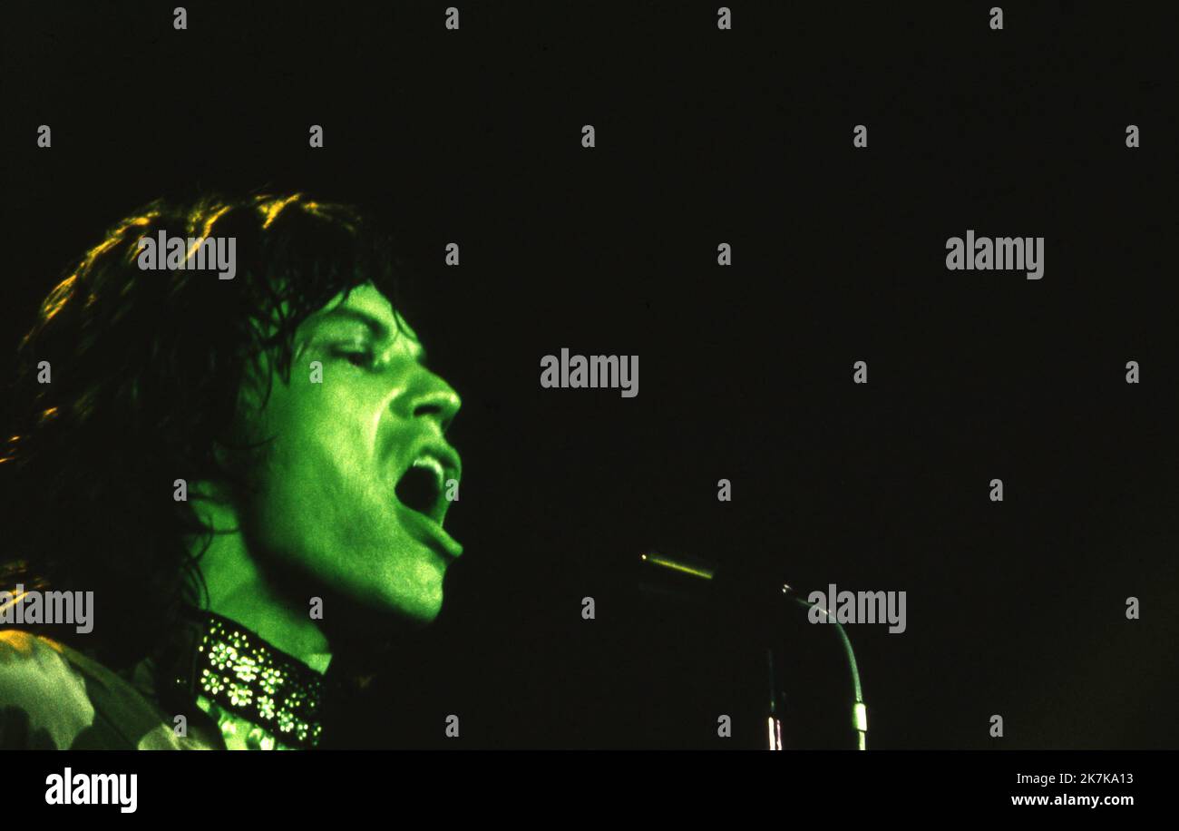 ©Philippe Gras / le Pictorium/MAXPPP - Parigi 03/10/1970 Philippe Gras / le Pictorium - 03/10/1970 - Francia / Ile-de-France / Parigi - Concert des Rolling Stones au Palais des sports de Lyon, le 3 ottobre 1970 / 03/10/1970 - Francia / Ile-de-France (regione) / Parigi - Concerto dei Rolling Stones al Palais des Sports di Lione, 3 ottobre 1970 Foto Stock