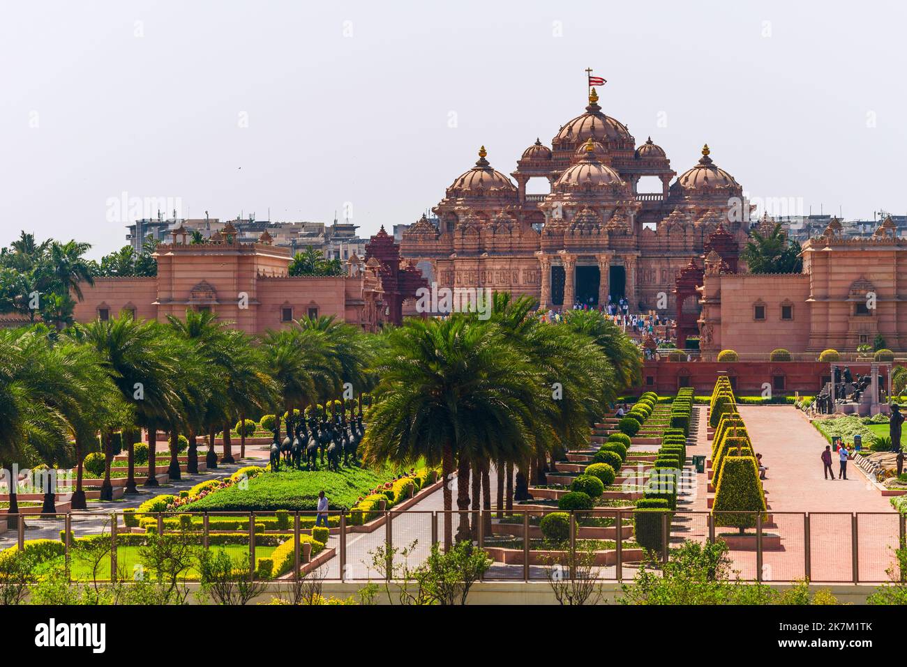 Swaminarayan Akshardham a Delhi, India. Foto Stock