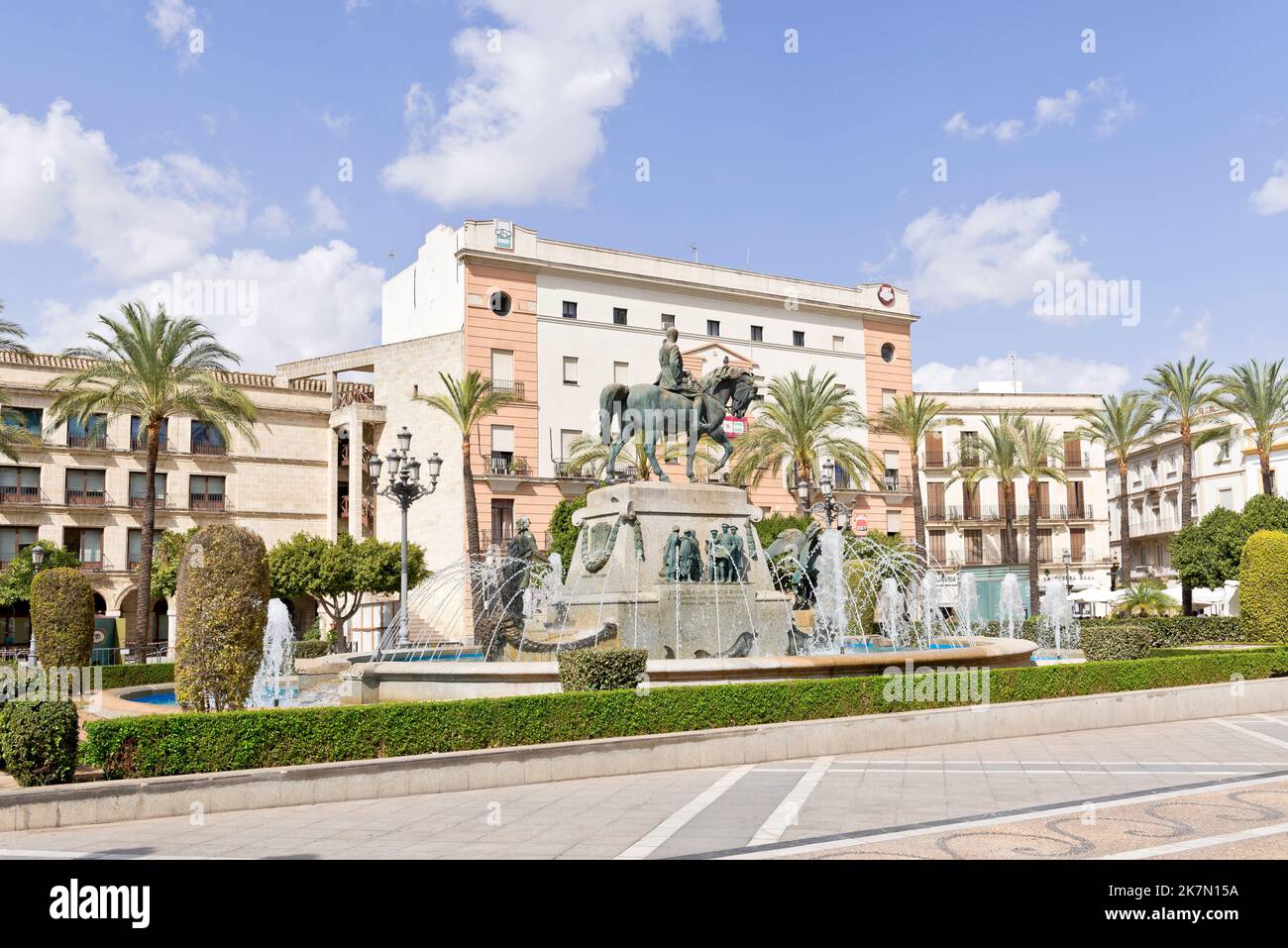 Plaza del Arenal, Jerez de la Frontera, Andalusia, Spagna Foto Stock