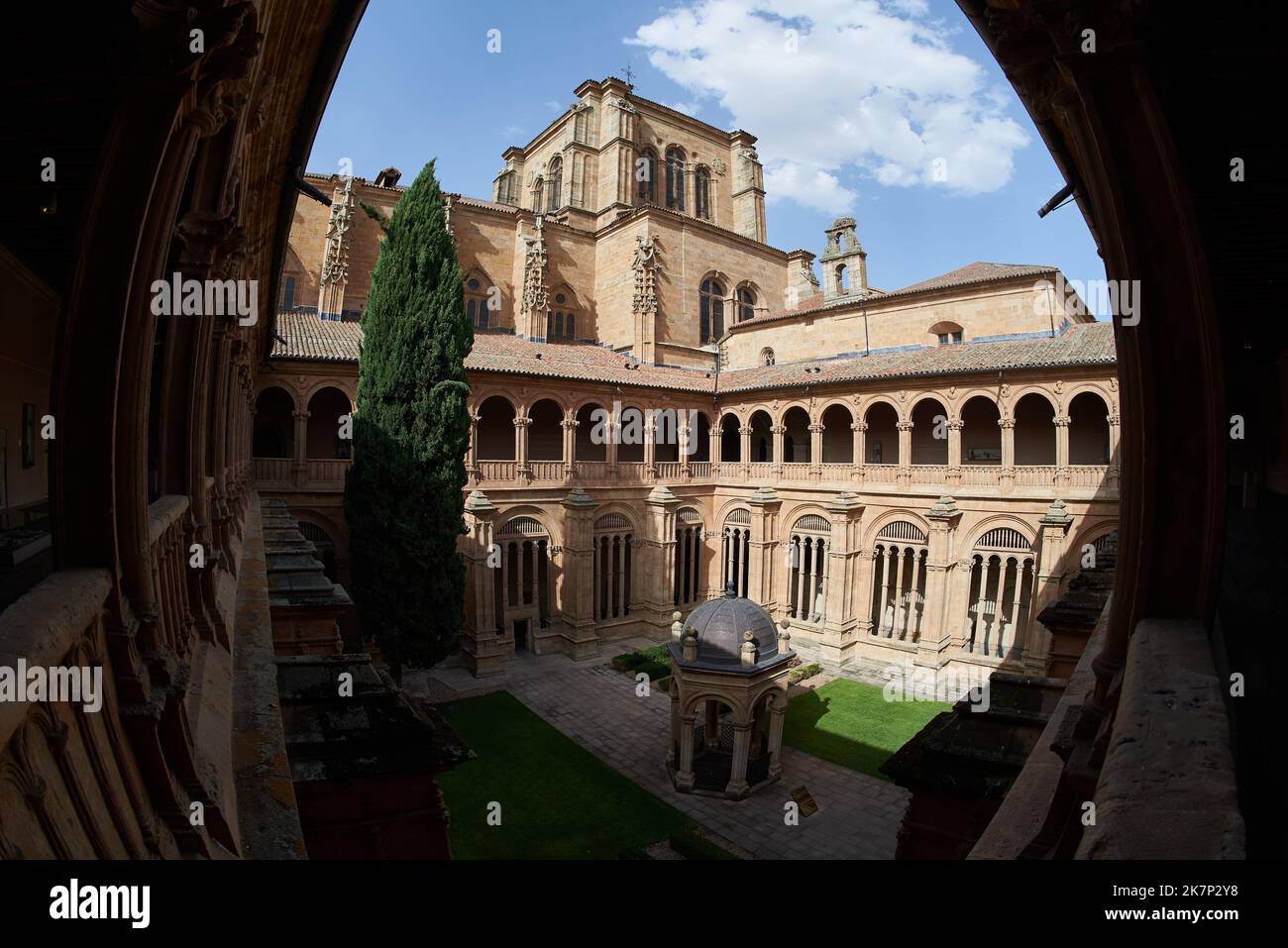 Monastero domenicano, il Convento de San Esteban (Santo Stefano) è stato costruito nel 1524 su iniziativa del Cardinale Juan Alvarez de Toledo. , Salamanca Foto Stock