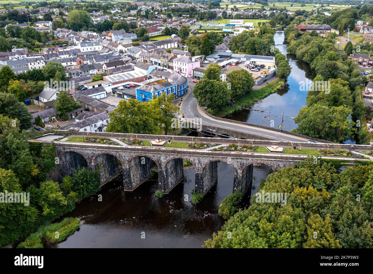 Randalstown in Irlanda del Nord Foto Stock