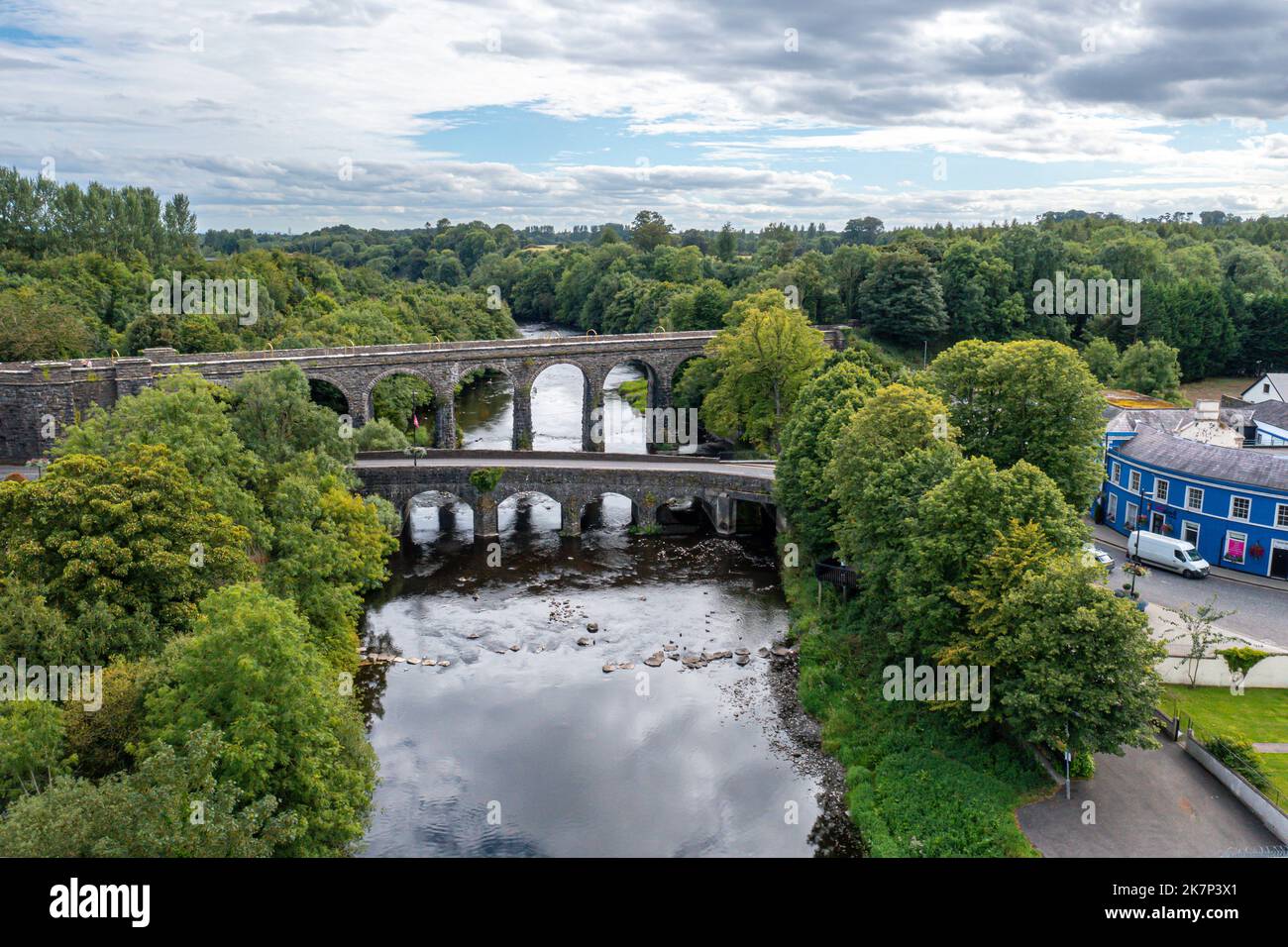 Randalstown in Irlanda del Nord Foto Stock