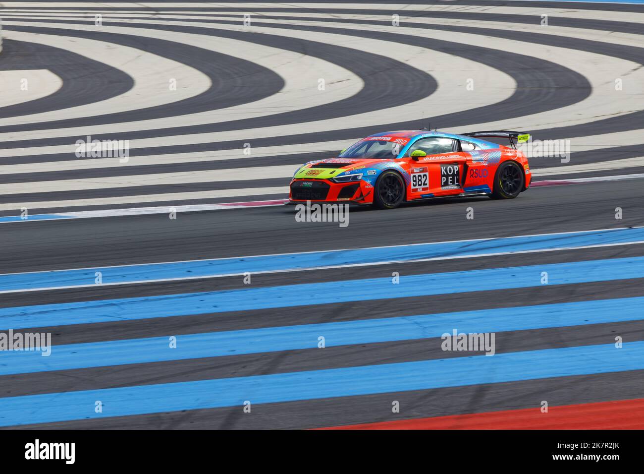 Campionato francese GT4 Paul Ricard, le Castellet, FRANCIA, 16/10/2022 Florent 'MrCrash' B. Foto Stock