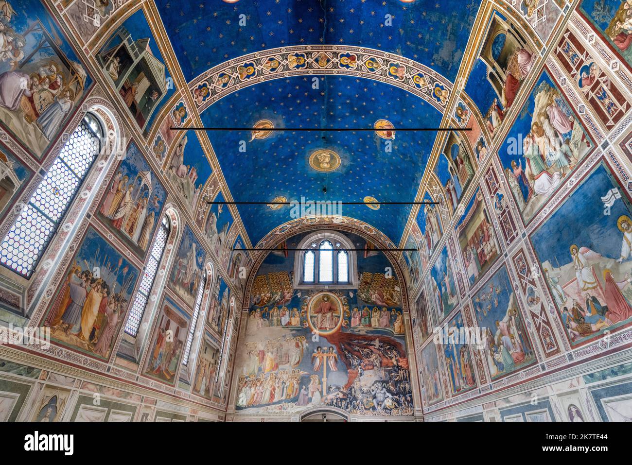 Ciclo di affreschi di Giotto nella Cappella degli Scrovegni, Padova ...