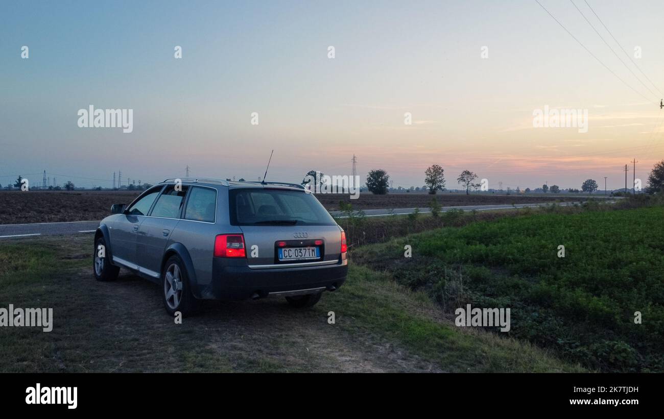 vecchia audi allroad 2002 d'epoca Foto Stock