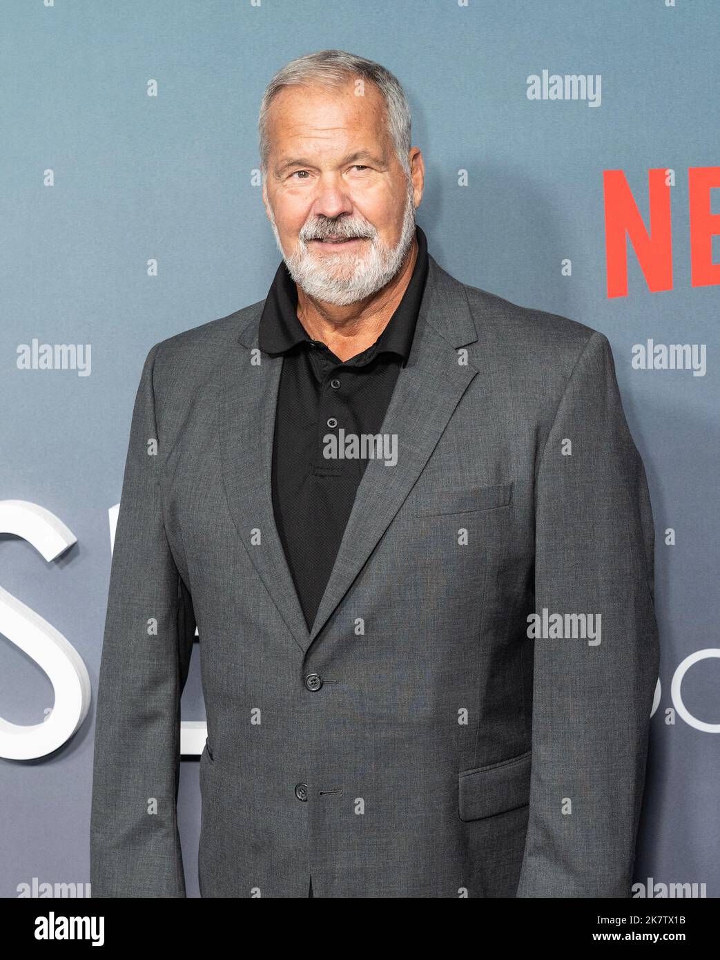 New York, Stati Uniti. 18th Ott 2022. Timothy Braun partecipa alla prima Netflix di Good Nurse al Paris Theater (Foto di Lev Radin/Pacific Press) Credit: Pacific Press Media Production Corp./Alamy Live News Foto Stock