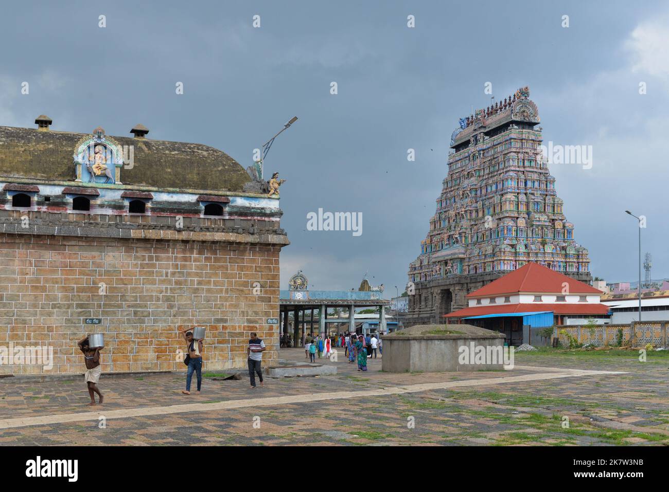 Chidambaram, India - 2022 ottobre: Tempio Thillai Nataraja Foto Stock