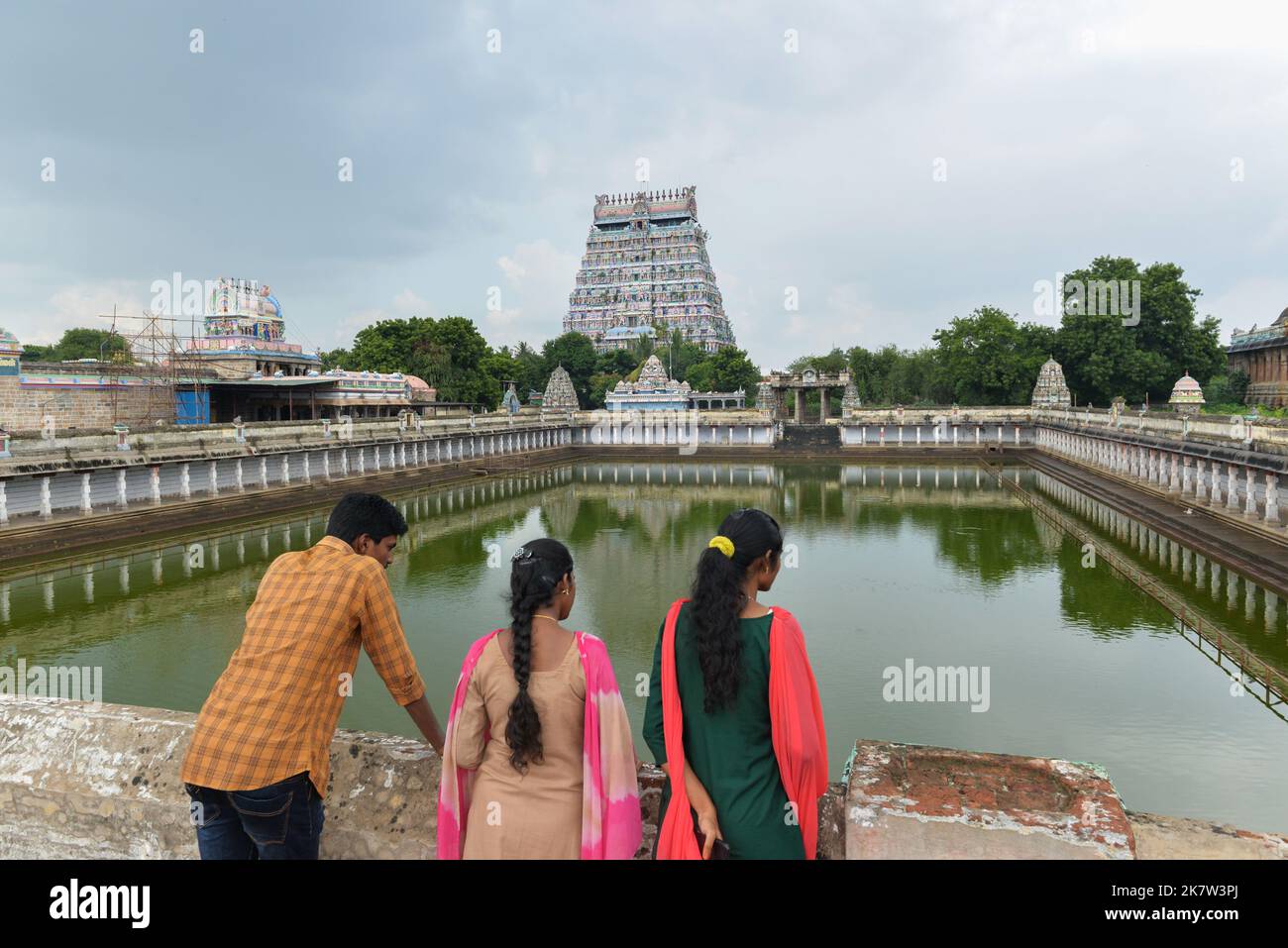 Chidambaram, India - 2022 ottobre: Tempio Thillai Nataraja Foto Stock
