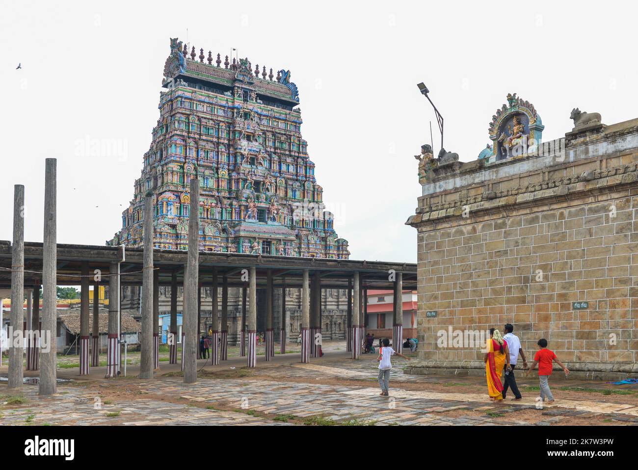 Chidambaram, India - 2022 ottobre: Tempio Thillai Nataraja Foto Stock