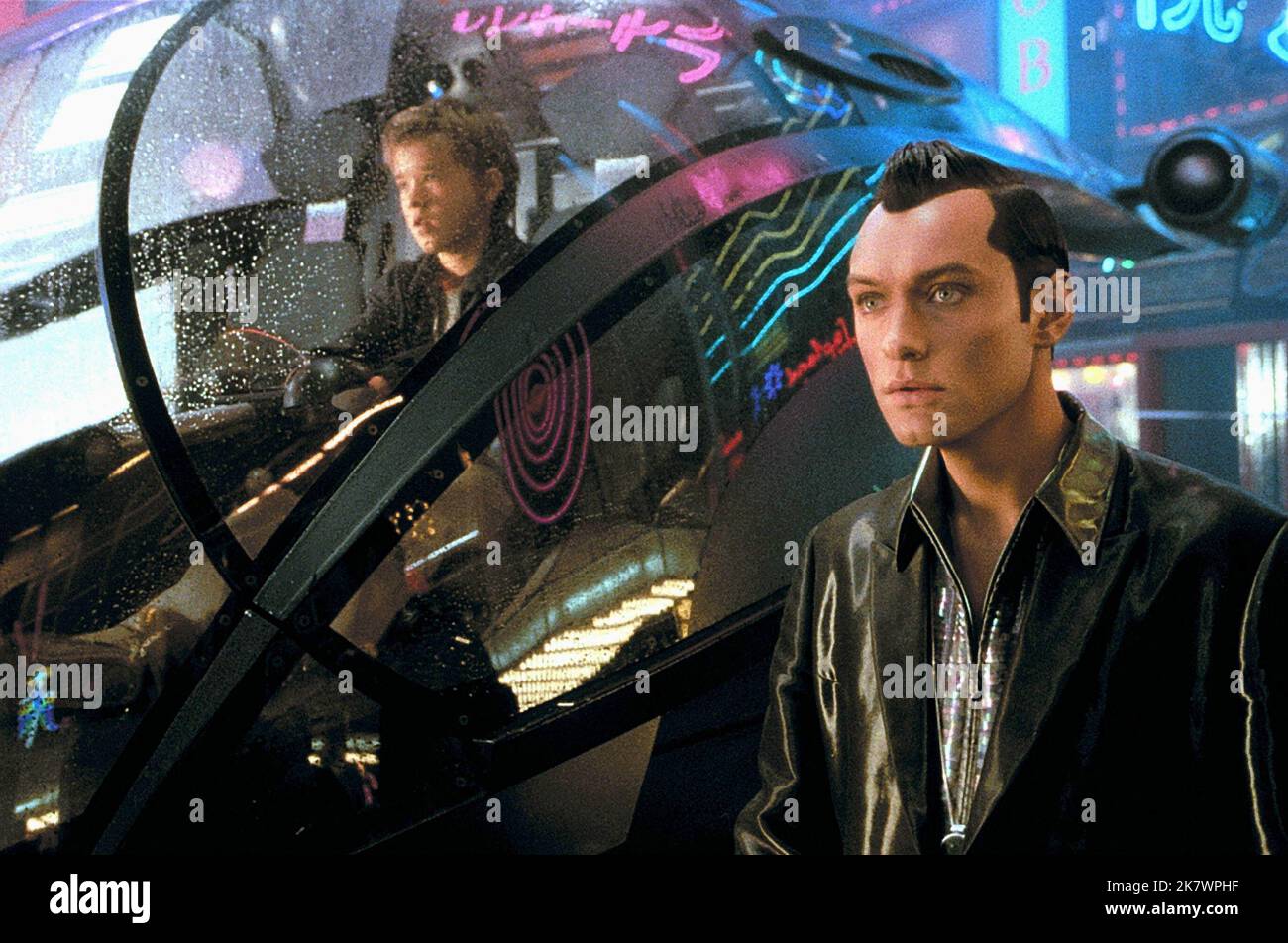 A.I.. Intelligenza artificiale Haley Joel Osment & Jude Law Foto Stock