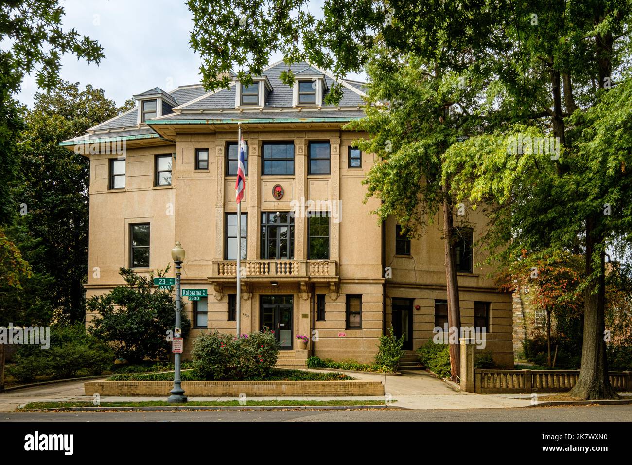 Royal Thai Embassy, 2300 Kalorama Road NW, Washington DC Foto Stock