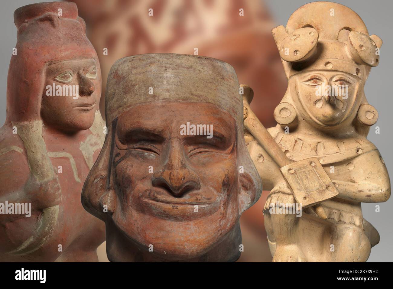 Statuette raffiguranti il popolo Inca Foto Stock