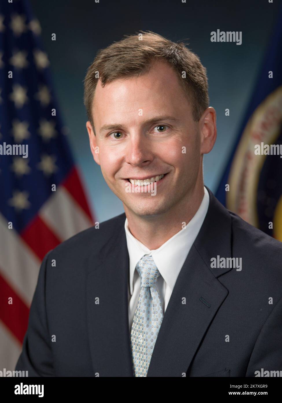 Candidato astronauta Tyler N. Hague Foto Stock