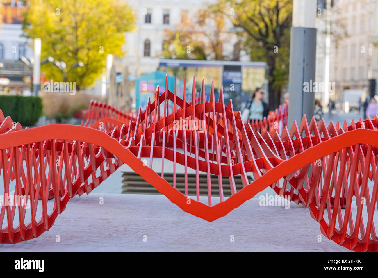 Museo di Storia dell'Arte e quartiere dei Musei a Vienna, Austria Foto Stock