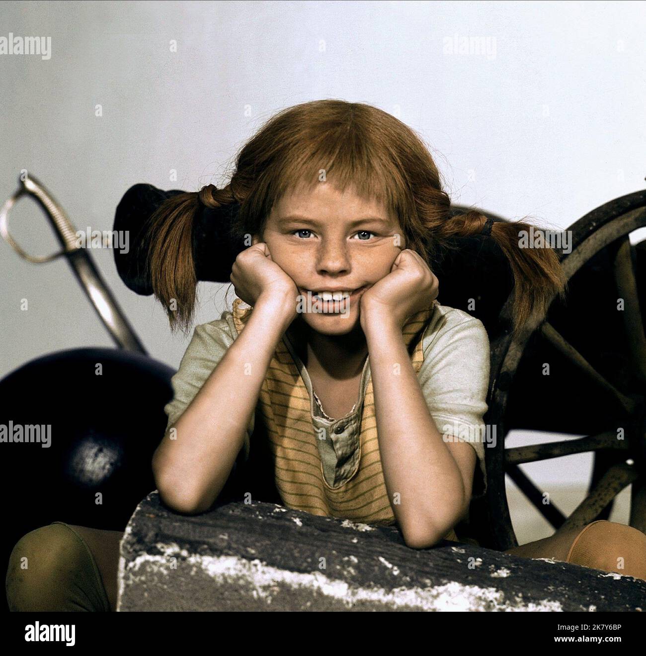Inger Nilsson Film Pippi Longstocking (Pippi Langstrump) personaggi: Pippi Langstrump Swe/De 1969, regista: Olle Hellbom 09 May 1969 **WARNING** questa fotografia è ad uso esclusivamente editoriale ed è copyright di BETA Film e/o del fotografo assegnato dalla Film o Production Company e può essere riprodotta solo da pubblicazioni in concomitanza con la promozione del suddetto Film. È richiesto un credito obbligatorio per il film BETA. Il fotografo deve essere accreditato anche se conosciuto. Nessun uso commerciale può essere concesso senza l'autorizzazione scritta di The Film Company. Foto Stock
